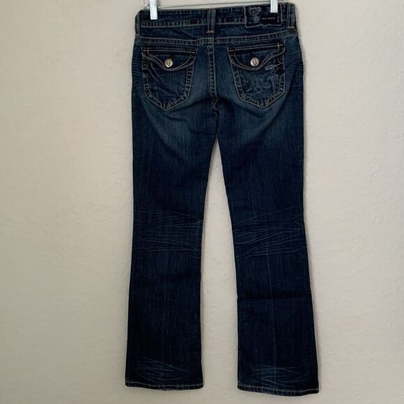 Mer Denim Flare Leg Jeans Women’s Size 27/32 - Picture 2 of 13